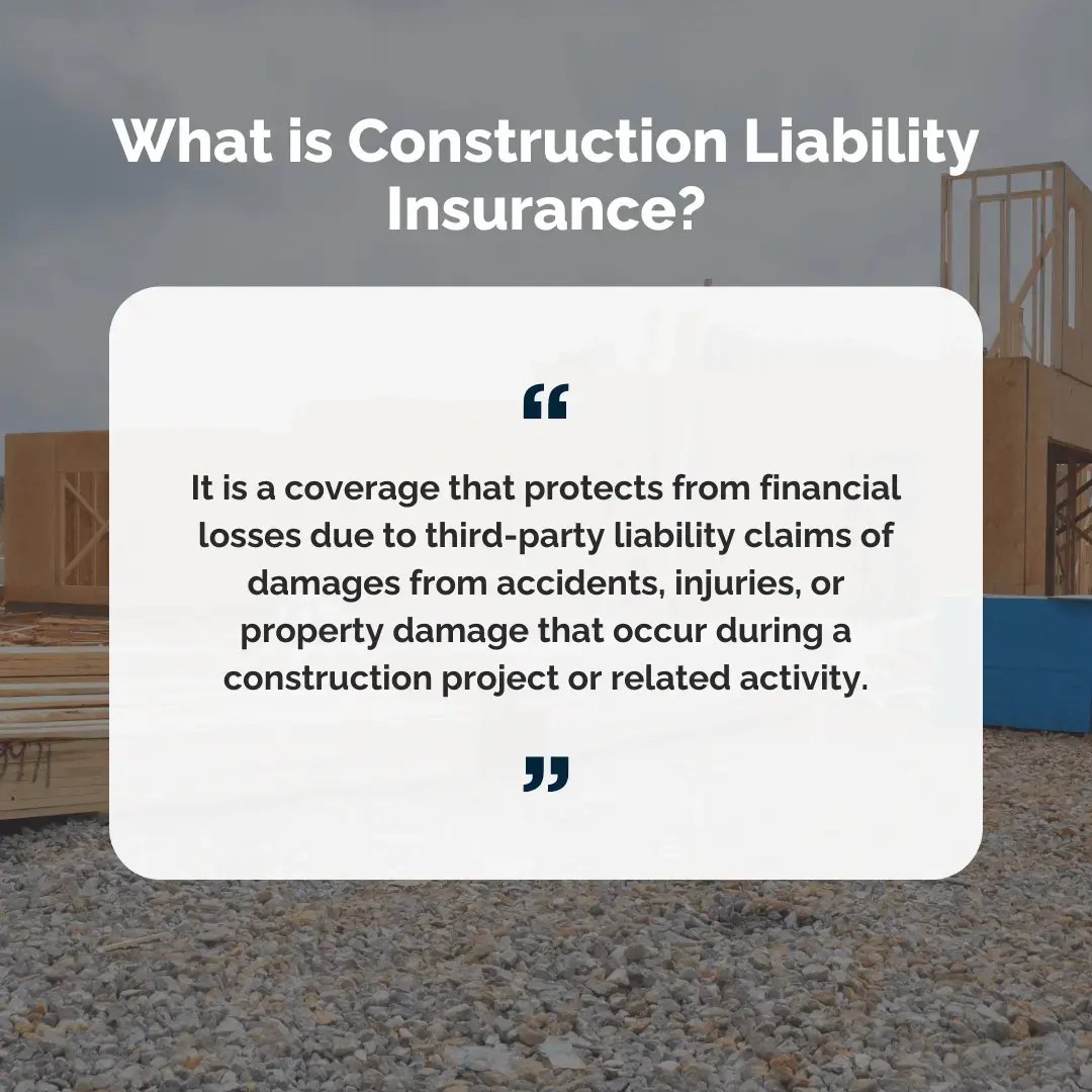 What is course of construction insurance?